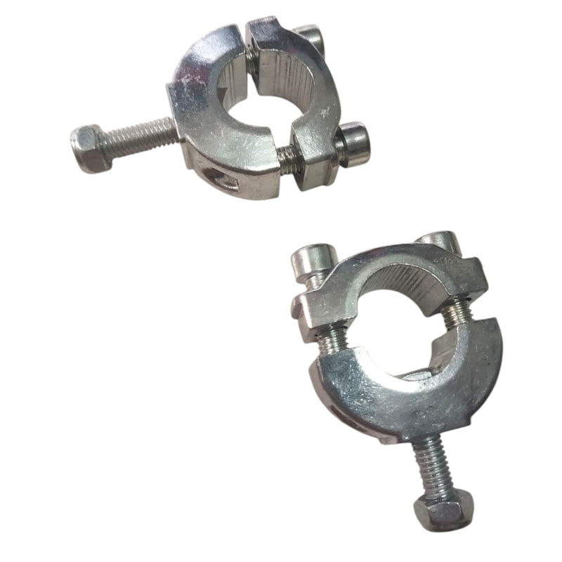 New 7/8‘’ 22mm Motorcycle Handle Bar Mount Mounting Riser Clamp 47 49cc Pocket Bike Mini Moto Steering block (2Pcs)